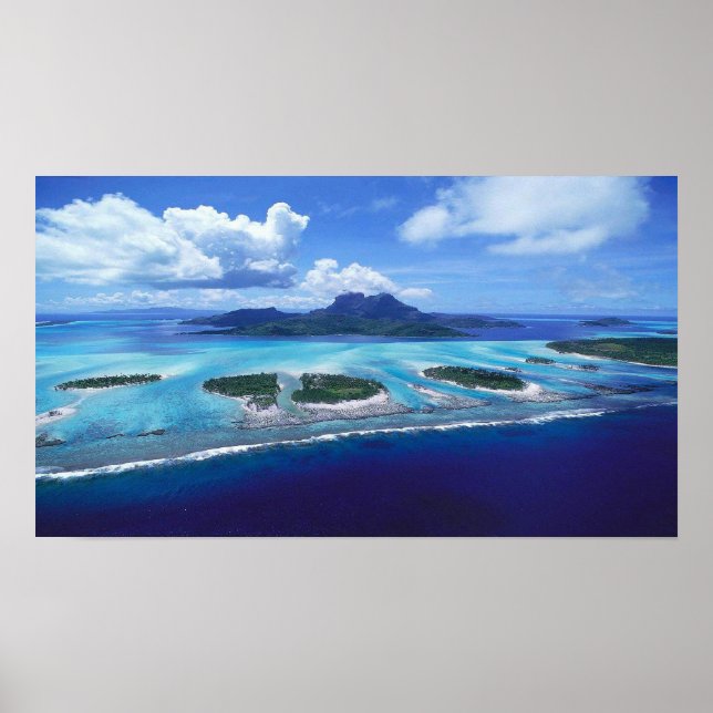 Tropiska ön poster (Framsidan)