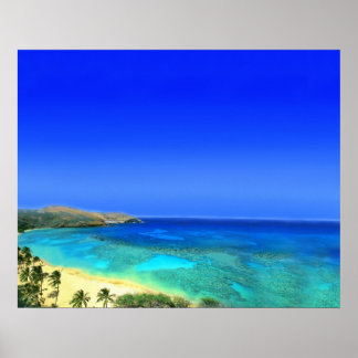 Tropiska ön poster