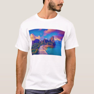 Tropiska ön t shirt