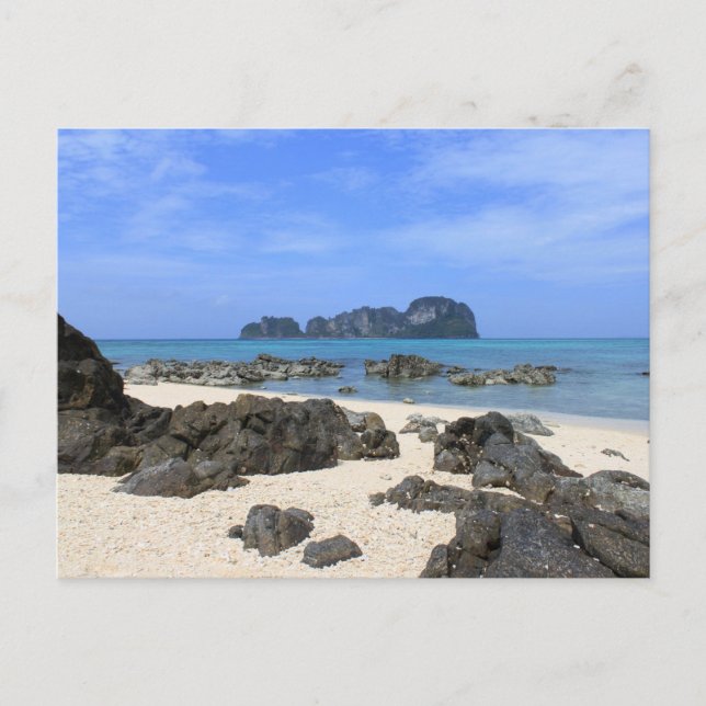 Tropiska ön vykort (Framsida)