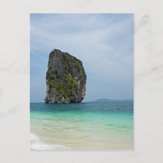 tropiska ön vykort (Framsida)