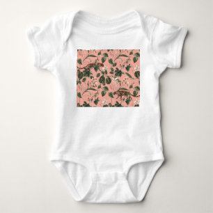 Tropiska orkidéer, fjärilar: exotisk vattenfärg. t shirt