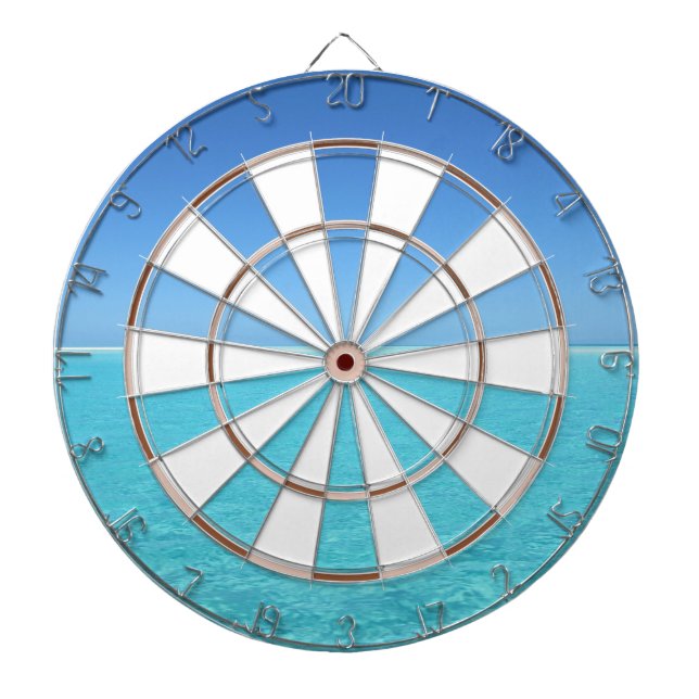 Tropiska östranden darttavla (Framsidan)