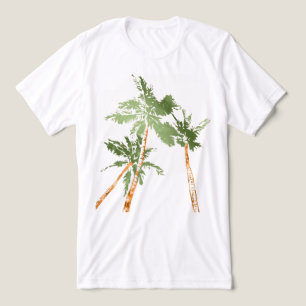 Tropiska palmer Kokosnötpalmer Hawaii T Shirt