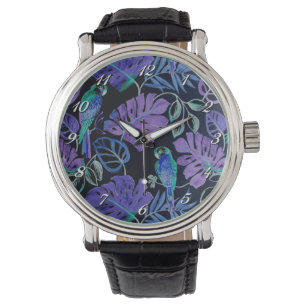Tropiska papegojet Paradise Wrist Watch Armbandsur