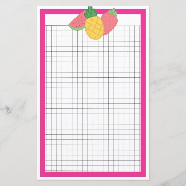 Tropiska Pappra planerinfogningar (Framsida)