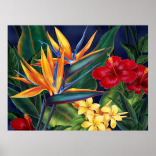 Tropiska paradise Fine Art Poster
