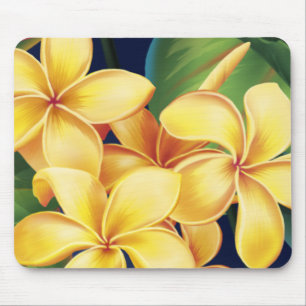 Tropiska paradise Plumeria Mousepad Musmatta
