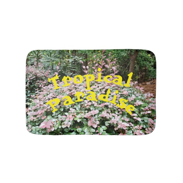 Tropiska paradise Small Bath Mat Badrumsmatta (Framsidan)