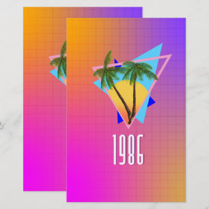 tropiska paradiset 1986 brevpapper