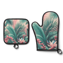 Tropiska paradiset Botaniska Mönster