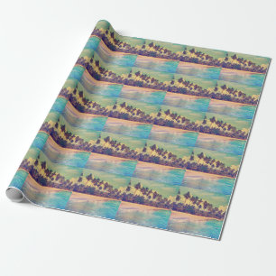 Tropiska paradiset: hav, hotell, strand. presentpapper