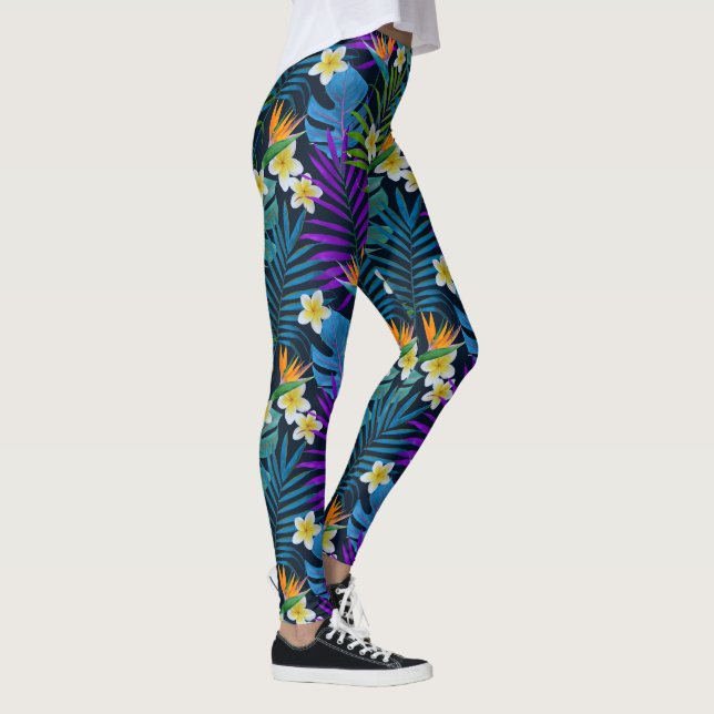 Tropiska paradiset leggings (Höger)