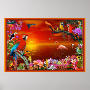 Tropiska paradiset poster