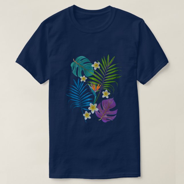 Tropiska paradiset t shirt (Design framsida)