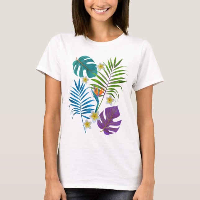 Tropiska paradiset t shirt (Framsida)
