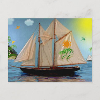 Tropiska paradiset vykort