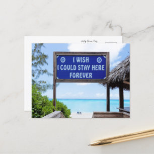 Tropiska paradiset vykort