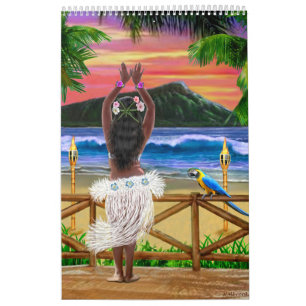 TROPISKA PARADISÖAR KALENDER