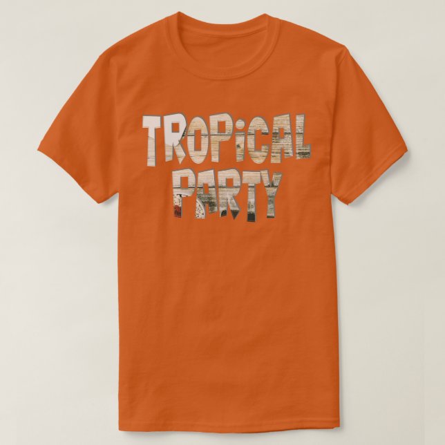 Tropiska Party T Shirt (Design framsida)