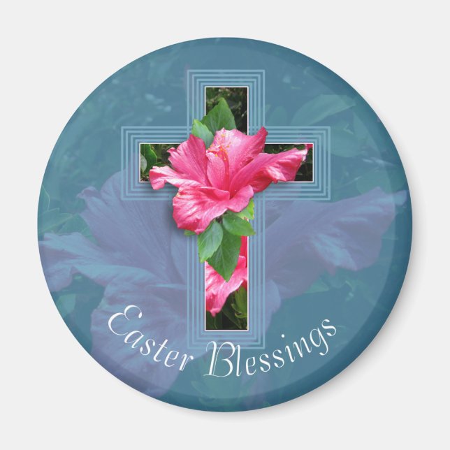 Tropiska Påsk Kor och Blessings Magnet (Framsidan)