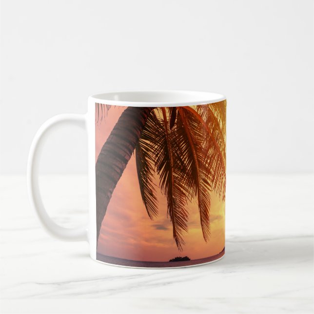 Tropiska persikoparadiset: Serenlandskapet. Kaffemugg (Vänster)