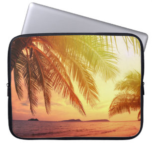 Tropiska persikoparadiset: Serenlandskapet. Laptop Fodral