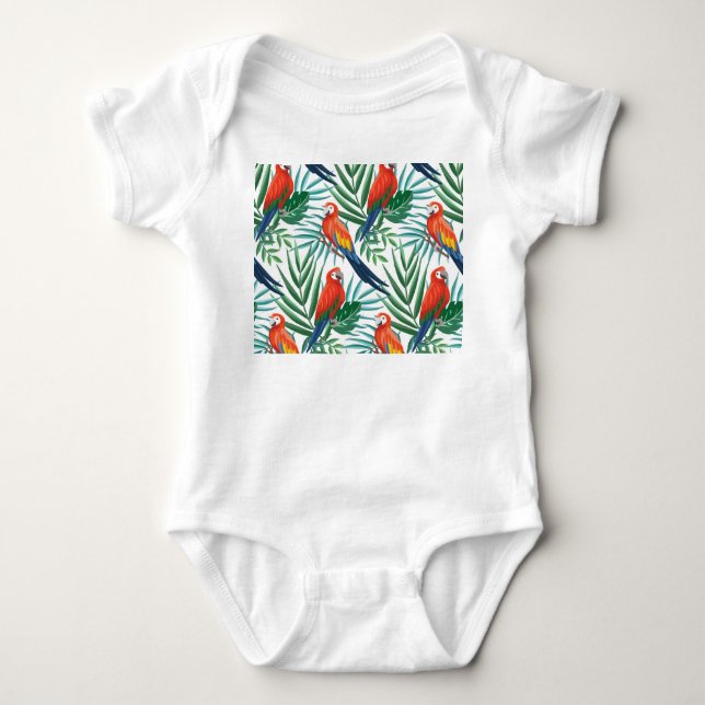 Tropiska prickar: Lush Handflatan sjölösa T Shirt (Framsida)