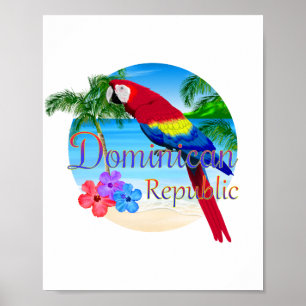 Tropiska republiken Dominikanska republiken Poster