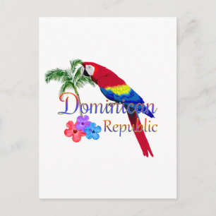 Tropiska republiken Dominikanska republiken Vykort