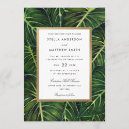 Tropiska Romantik II Inbjudningar