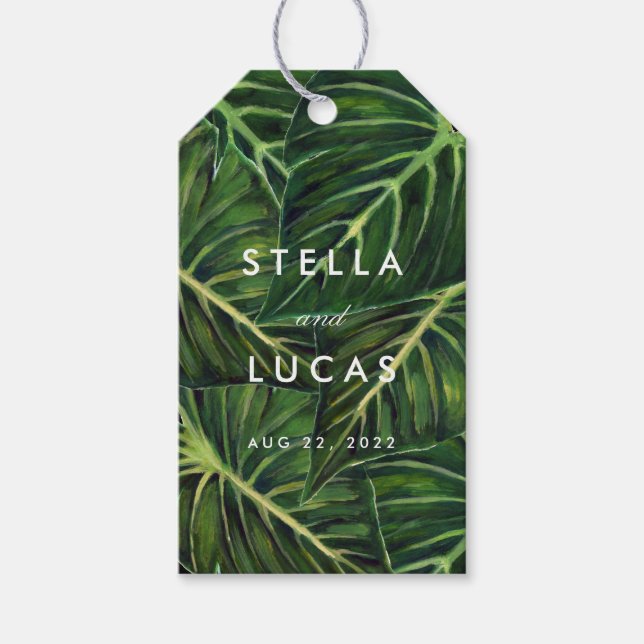 Tropiska Romantik II Presentetikett (Framsidan)