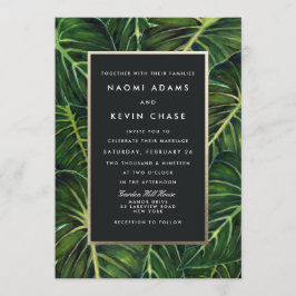 Tropiska Romantik Inbjudningar