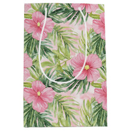 Tropiska rosa blommor bröllopsdusch