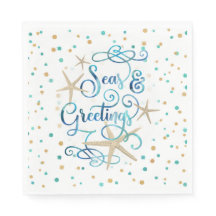 Tropiska "SEAson's Greetings" Dots Party