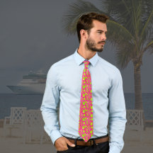 Tropiska Shock rosa och Lime Green Handflatan Löv