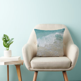 Tropiska Shoreline Bliss #1 #Haven #wall #art Kudde