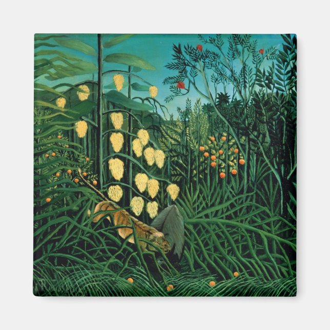 Tropiska skogen magnet (Framsidan)