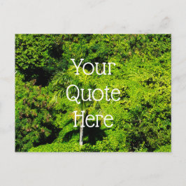 Tropiska skogen vykort