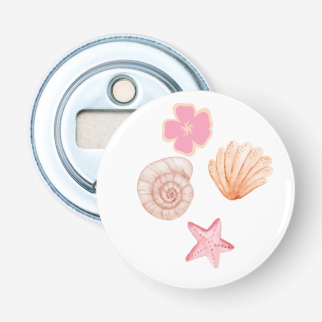 ✅ Tropiska Snäckor Flasköppnare (Framsidan)