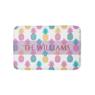 Tropiska sommaranas badrumsmatta