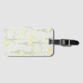 Tropiska sommarblomman bagagebricka