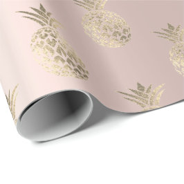 Tropiska sommartid Ananäpple Fruits Ro Presentpapper