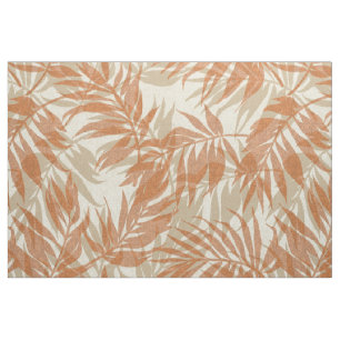 Tropiska spa-koordinater - Areca Handflatan Hawaii Tyg