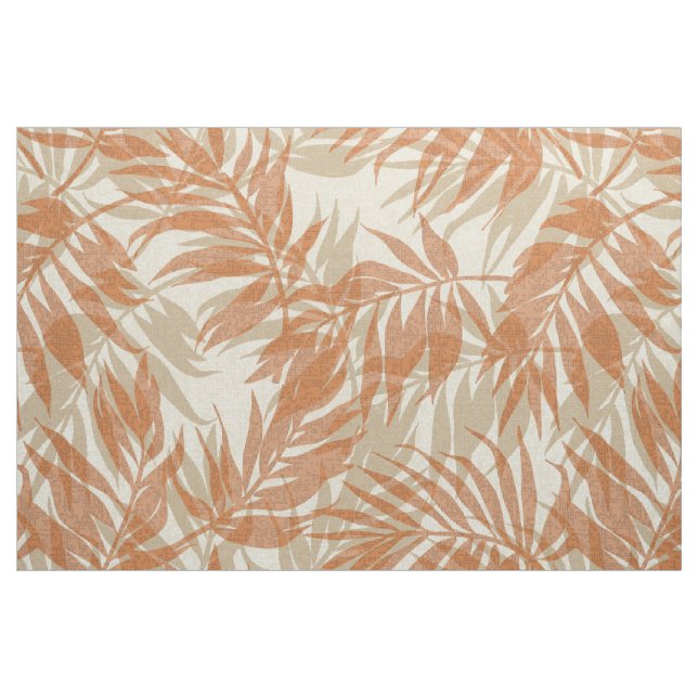Tropiska spa-koordinater - Areca Handflatan Hawaii Tyg (Fat Quarter)