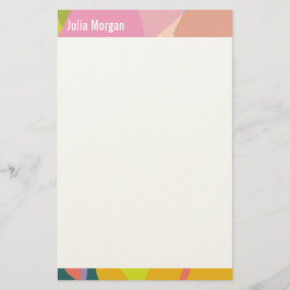 Tropiska stämningar färgglada brevpapper