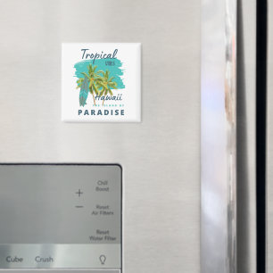 Tropiska stämningar Hawaii Paradisö Magnet