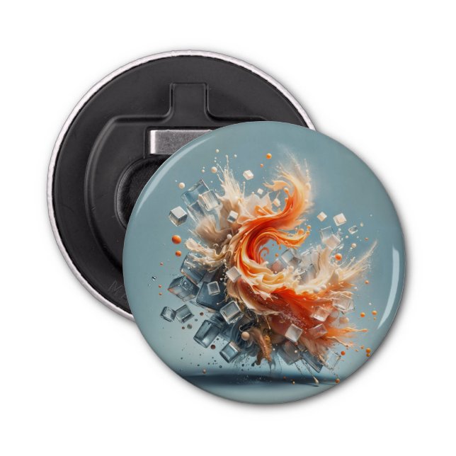 Tropiska Stänk Flasköppnare (Framsidan)