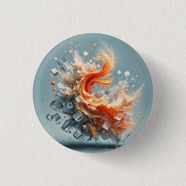 Tropiska Stänk Knapp (Framsida)