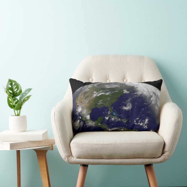 Tropiska stormar på planeten Jorden. Lumbarkudde (Stol)
